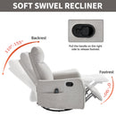 Comfortmax Swivel and Rocking Recliner