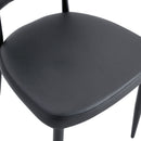 Minimalist Ergonomic Dining Chair With Curved Backres (Set of 4) by HouseOfZazla