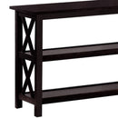 Sofa Table With Shelf - Brown