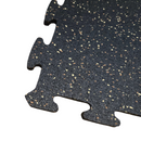 NEW Hammer Clad 1/2" Premium Rubber Floor Tiles and Interlocking Gym Tile Flooring