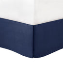 12 Piece Comforter Set with Cotton Bed Sheets Navy King