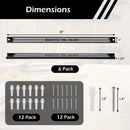 18 Inch Magnetic Tool Holder Strip with Mounting Screws