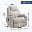 Premium Power Lift Recliner Chair with Massage Functionality