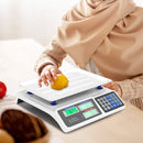 66lb Price Computing Scale Commercial Food Scale with Dual LCD Displays by LJGDeals