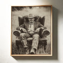 The Chair at Sundown