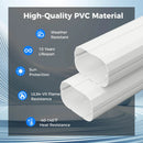 4 Inches W Mini Decorative PVC Slim Line Cover Kit by LJGDeals