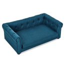 Modern Elegant Rectangle Pet Bed, Durable Elevated Dog Sofa by HouseOfZazla