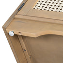 TREXM Rustic Storage Bench