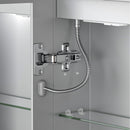 LED Lighted Medicine Cabinet with Mirror, 20"x30"