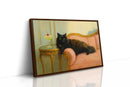 Regal Cat with a Cherry Martini