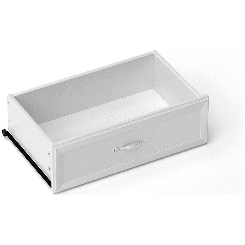 Modern 3 Drawer Bedroom Chest of Drawers with 6 Drawers Dresser, Clothes Organizer -Metal Pulls for Living Room, Bedroom, Hallway, White,47.6" x 15.7" x 28.9"