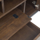 Banting - Wide TV Stand - Walnut Brown by HouseOfZazla
