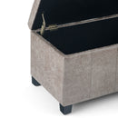 Dover - Upholstered Storage Ottoman Bench by Unique Piece Furniture