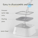 Pets Dog Cat Bowl Floating Bowl Water Drinker Not Wet Mouth Splash Water Portable Dog Bowl Not Sprinkler Pet Drinking Bowl Cup Pet Products
