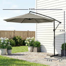 Large Garden Umbrella, Outdoor Hanging Cantilever Umbrella