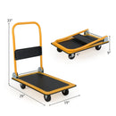 Platform Cart Dolly Foldable Warehouse Push Hand Truck-Black by LJGDeals