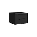 Floating Nightstand, Space Saving Design With Handy Drawer And Surface - Black by Unique Piece Furniture