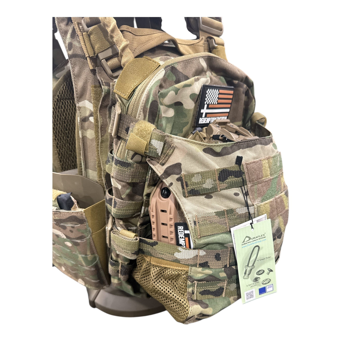 FULL KIT COMBO Crusader 2.0 V4 Armor COMBO PACKAGE LIGHTWEIGHT LEVEL IV (2) 10x12 Front/Back Plates, Mission Plate Carrier Bag, photo 2 of 25