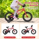 16-Inch Kids Bike Ages 4-7 with Handbrake and Coaster Brake and Bell Ring-16 inches by LJGDeals