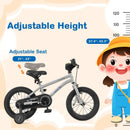 16-Inch Kids Bike Bicycle for Boys Girls 4-7 Adjustable with High Carbon Steel Frame-16 inches by LJGDeals