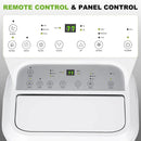 14,000 BTU WiFi Smart Portable Air Conditioner – 3-in-1 AC with Dehumidifier & 3-Speed Fan, 24H Timer, Sleep Mode, Auto Swing, Quiet Cooling for Rooms up to 700 Sq. Ft, Easy-Install Window Kit & Smooth-Rolling Wheels