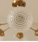GobekUsa Glass Ball Ceiling Light: Modern Nordic Living Room Dining Room Bedroom Lamp