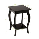 Accent Sofa End Side Table by LJGDeals