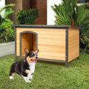 Wood Extreme Weather Resistant Pet Log Cabin by LJGDeals