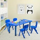 Kids Plastic Rectangular Learn and Play Table by LJGDeals