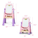 Height Adjustable Kids Art Easel Magnetic Double Sided Board by LJGDeals