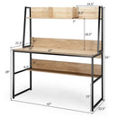 47-Inch Computer Desk Writing Study Table Workstation by LJGDeals