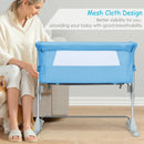 Travel Portable Baby Bed Side Sleeper Bassinet Crib with Carrying Bag by LJGDeals