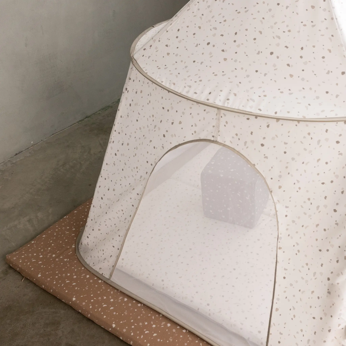 Terrazzo Chalk Play Tent, photo 2 of 5