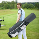 14 Dividers Golf Cart Bag with 7 Zippered Pocket by LJGDeals