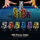 14 Gram Texas Holdem Poker Chip Set by LJGDeals
