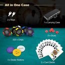 14 Gram Texas Holdem Poker Chip Set by LJGDeals