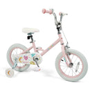 Kids Bike 12-18 Inch with Training Wheels - Pink Stars & Moon by DirectDeals