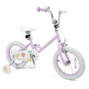 Kids Bike 12-18 Inch with Training Wheels - Purple by DirectDeals