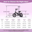 Kids Bike 12-18 Inch with Training Wheels - Purple by LJGDeals