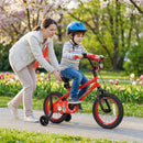 Kids Bike 12-18 Inch with Training Wheels & Christmas Music