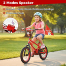 Kids Bike 12-18 Inch with Training Wheels & Christmas Music by LJGDeals