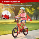 Kids Bike 12-18 Inch with Training Wheels & Christmas Music