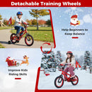 Kids Bike 12-18 Inch with Training Wheels & Christmas Music by LJGDeals