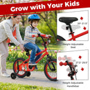Kids Bike 12-18 Inch with Training Wheels & Christmas Music by DirectDeals