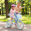 Kids Bike 12-20 Inch with Training Wheels & Basket by LJGDeals