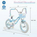 Kids Bike 12-20 Inch with Training Wheels & Basket