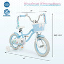 Kids Bike 12-20 Inch with Training Wheels & Basket by LJGDeals