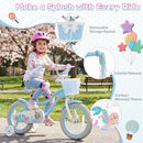 Kids Bike 12-20 Inch with Training Wheels & Basket