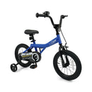 Kids Bike 14-Inch with Removable Training Wheels Navy by LJGDeals