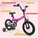 Kids Bike 14-Inch with Removable Training Wheels Pink